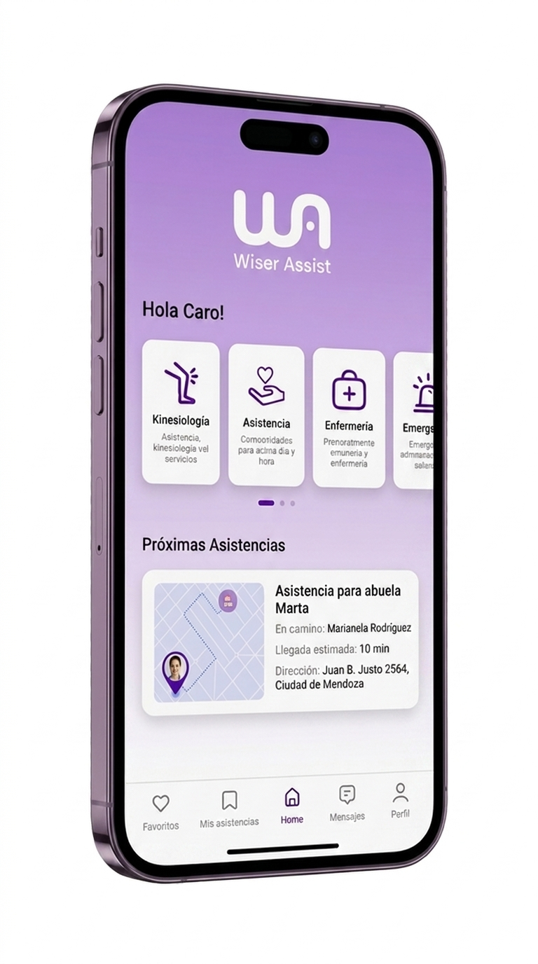 Wiser Assist App Mockup